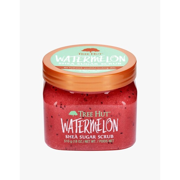 Tree Hut Shea Sugar Scrub Watermelon 18oz (each) Set of 2 NEW - Picture 2 of 4